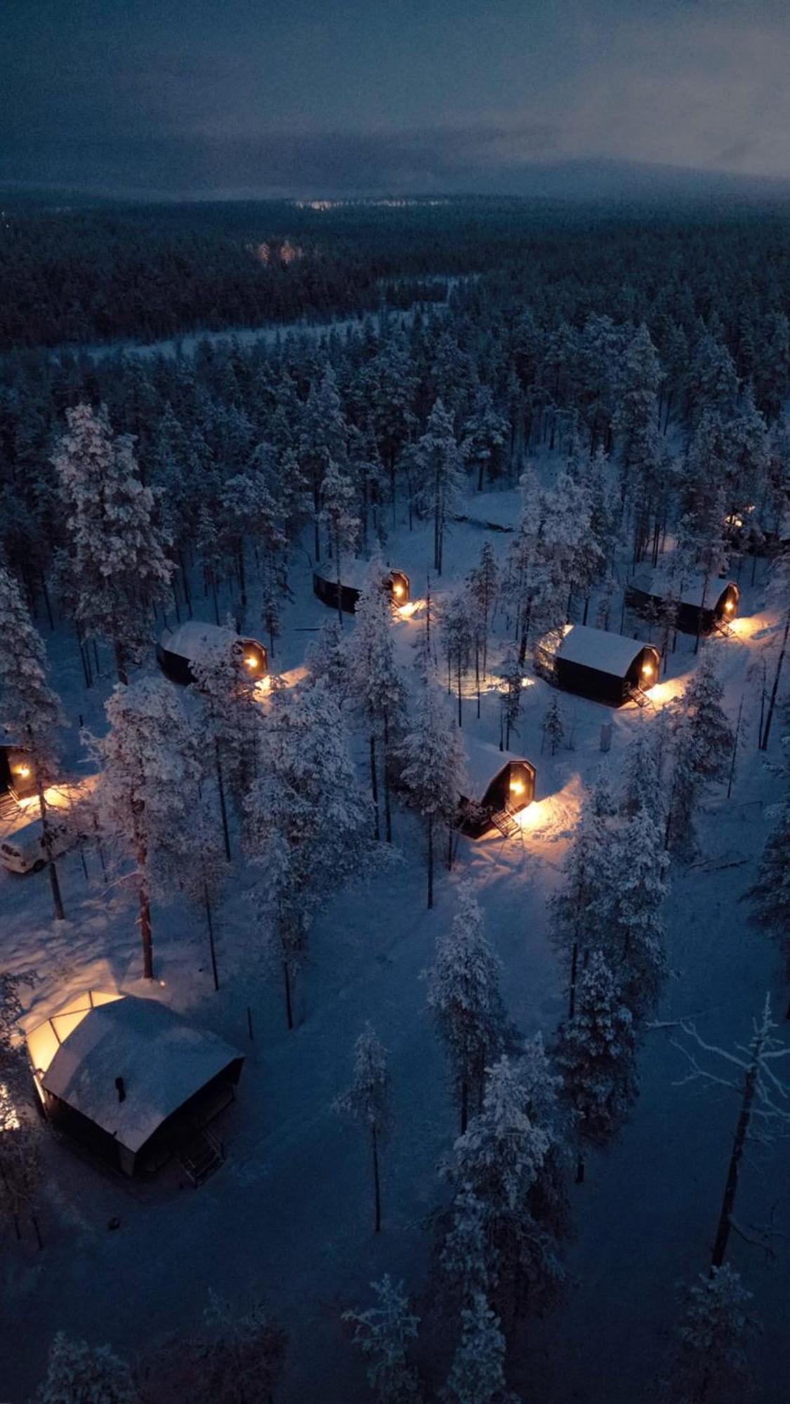 Aurora Queen Resort Igloos Saariselka Exteriér fotografie